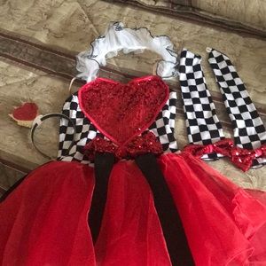 Queen of Hearts dance costume